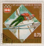 Stamps Equatorial Guinea -  53  XII Juegos Olimpicos de Invierno