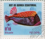 Stamps : Africa : Equatorial_Guinea :  61  Pez cofre
