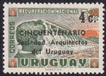 Sellos de America - Uruguay -  Recuperación Nacional