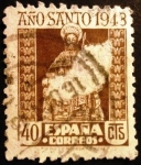 Stamps Spain -  ESPAÑA 1943-1944 Año Santo Compostelano