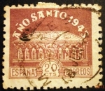 Stamps Spain -  ESPAÑA 1943-1944 Año Santo Compostelano