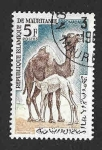 Stamps Mauritania -  138 - Dromedario