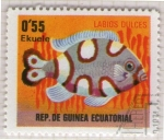Stamps Equatorial Guinea -  72  Labios dulces