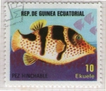 Sellos de Africa - Guinea Ecuatorial -  78  Pez inchable