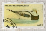 Stamps : Africa : Equatorial_Guinea :  95  Long tailed duck