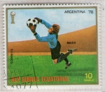 Sellos de Africa - Guinea Ecuatorial -  111  Argentina 78