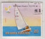 Stamps : Africa : Equatorial_Guinea :  114  XXII Juego Olímpicos