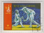 Stamps : Africa : Equatorial_Guinea :  117  Esgrima