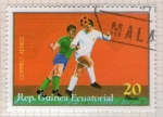 Stamps : Africa : Equatorial_Guinea :  119  Futbol