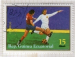 Stamps : Africa : Equatorial_Guinea :  122  Futbol