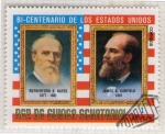 Stamps : Africa : Equatorial_Guinea :  127  Bi-Centenario de los EEUU