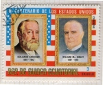 Stamps : Africa : Equatorial_Guinea :  128  Bi-Centenario de los EEUU