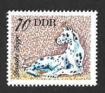 Sellos de Europa - Alemania -  1754 - Gran Danés (DDR)