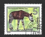 Sellos de Europa - Alemania -  2113 - Okapi (DDR)