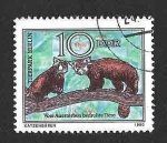 Stamps Germany -  2114 - Gato Montés (DDR)