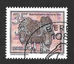 Sellos de Europa - Alemania -  2118 - Buey Almizclero (DDR)