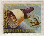 Sellos del Mundo : Africa : Guinea_Ecuatorial : 140 Colaboración Espacial USA-URSS