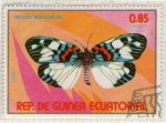 Stamps : Africa : Equatorial_Guinea :  142  Chrysiridia Madagascariensis