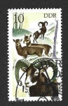 Stamps Germany -  1858 - Caza en Alemania del Este (DDR)