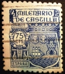 Sellos de Europa - Espa�a -  ESPAÑA 1944  Milenario de Castilla