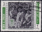 Stamps United Arab Emirates -  Alec Guiness, William Holden & Jack Hawkins