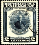 Stamps Paraguay -  Cincuentenario Episcopal. Arzobispo JUAN SINFORIANO BOGARIN.