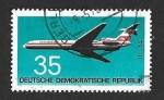 Stamps Germany -  1368 - Avión (DDR)