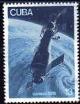 Stamps : America : Cuba :  Dia de la Cosmonautica URSS