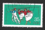 Stamps Germany -  1836 - VI Festival de Gimnasia y Deporte (DDR)