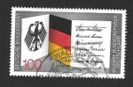 Stamps Germany -  1577 - XL Aniversario de la República Federal Alemana