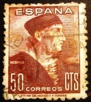 Stamps Spain -  ESPAÑA 1946 Día del Sello. Fiesta de la Hispanidad 