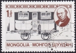 Stamps Mongolia -  Sir Rowland Hill