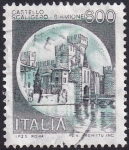 Stamps Italy -  Castello Scaligero-Sirmione