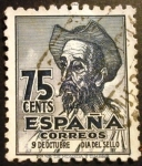 Stamps Spain -  ESPAÑA 1947 IV Centenario del nacimiento de Cervantes