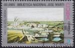 Stamps : America : Cuba :  80 Aniv. Biblioteca Nacional