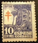Stamps Spain -  ESPAÑA 1947 Pro Tuberculosos