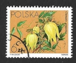 Stamps Poland -  2611 - Clemátide Dorada