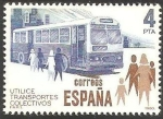 Sellos de Europa - Espa�a -  2561 - Utilice transportes colectivos, autobús