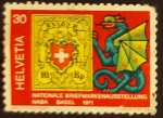 Stamps : Europe : Switzerland :  Dragon
