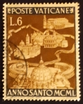 Sellos de Europa - Vaticano -  4 Basílicas