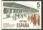 Stamps Spain -  2562 - Utilice transportes colectivos, metro