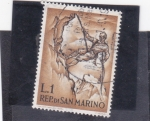 Stamps San Marino -  escalada