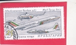 Stamps Bulgaria -  TRANSPORTES AÉREOS