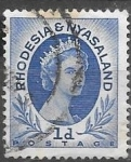 Stamps Zimbabwe -  Rodesia y Nyasalandia
