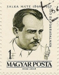 Stamps Hungary -  ZALKA MATE 1896-1937