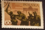 Sellos de Europa - Polonia -  Soldados rusos
