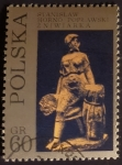 sello : Europa : Polonia : Esculturas