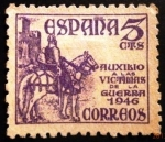 Sellos de Europa - Espa�a -  ESPAÑA 1949 Pro víctimas de la guerra