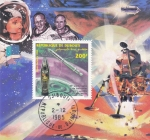 Stamps Djibouti -  25 ANIV. LANZAMIENTO SATELITE EXPLORER