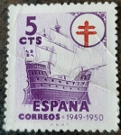 Stamps Spain -  ESPAÑA 1949  Pro Tuberculosos